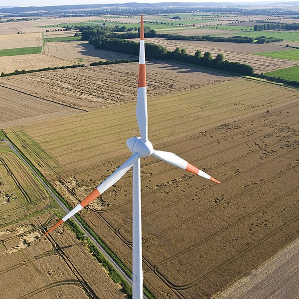 Landschap: vanaf 30 tot 40 km zichtbaar