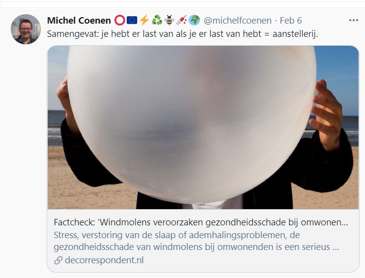 Coenen van GroenLinks: mensen die overlast ervaren zijn aanstellers