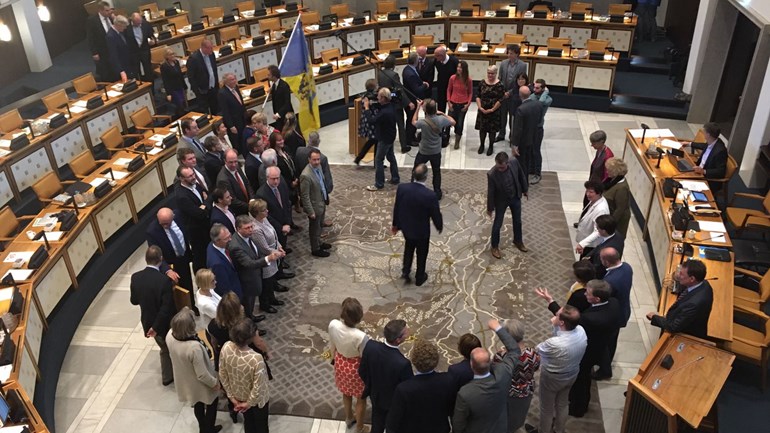 Opschakelen naar Provinciale Staten