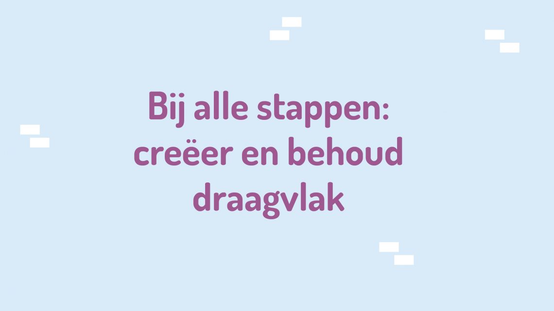 Gesprek met de wethouder: draagvlak niet meer van belang!